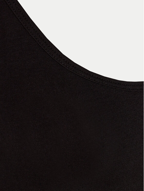 Gina Tricot Gina Tricot Топ 22470 Чорний Slim Fit