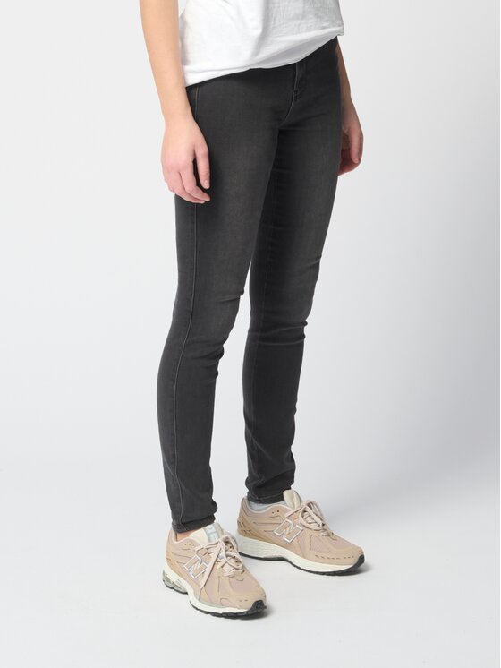 TeeShoppen TeeShoppen Jeansy Oryginalne dżinsy chude Czarny Skinny Fit