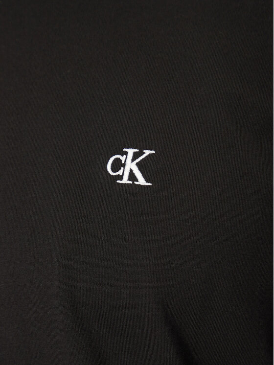 Calvin Klein Jeans Calvin Klein Jeans Tricou Serif Font Graphic J30J327473 Negru Regular Fit
