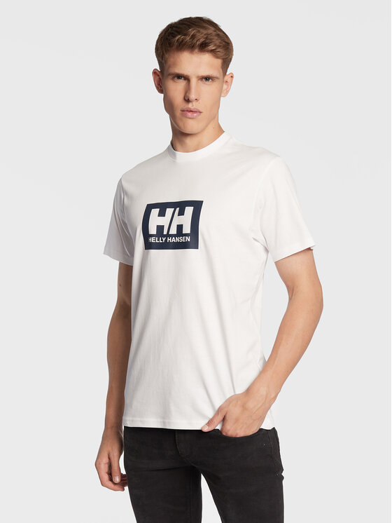 Helly Hansen T-krekls Box 53285 Balts Regular Fit