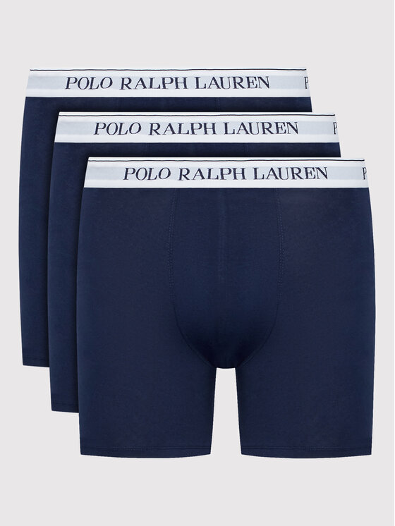 Polo Ralph Lauren Set 3 perechi de boxeri 714830300035 Bleumarin