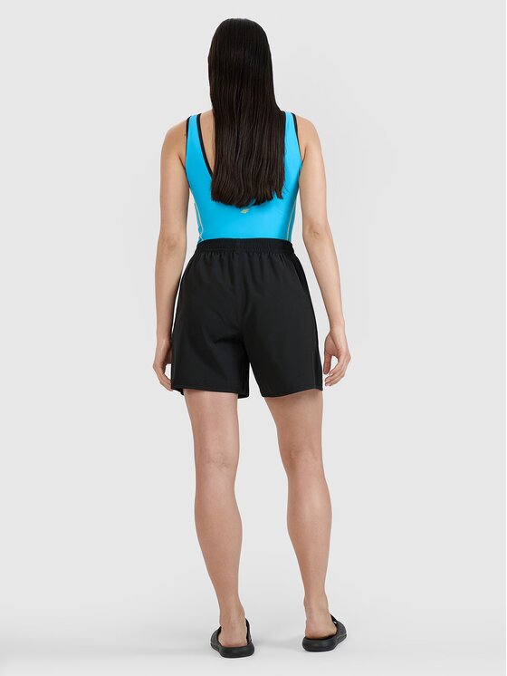 4F 4F Shorts da mare 4FWSS25UBDSF149-20S Nero Regular Fit