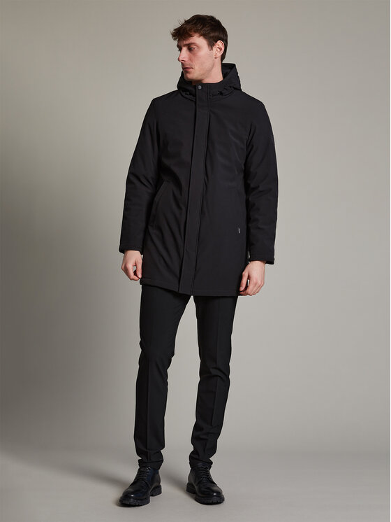 Matinique Matinique Παλτό χειμωνιάτικο Madeston 30205571 Μαύρο Regular Fit