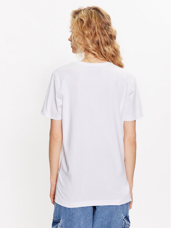 Iceberg Iceberg T-Shirt 23EI1P0F013639A Biały Regular Fit