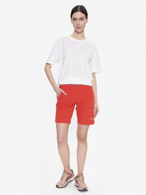 Jack Wolfskin Jack Wolfskin Αθλητικό σορτς Hilltop 1505462 Πορτοκαλί Regular Fit