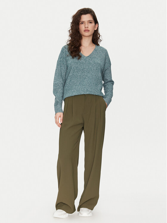 ONLY ONLY Maglione Rica 15224360 Verde Regular Fit