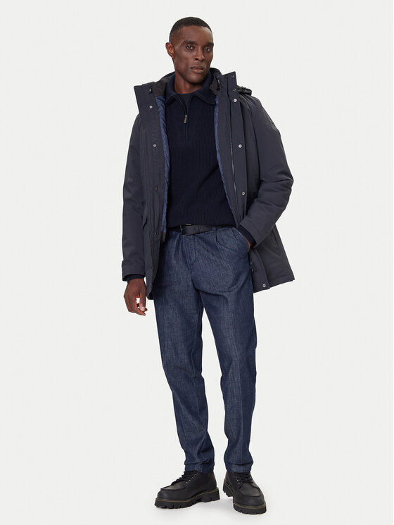Geox Geox Winterjacke Andalo M5620F T3136 F1624 Dunkelblau Regular Fit