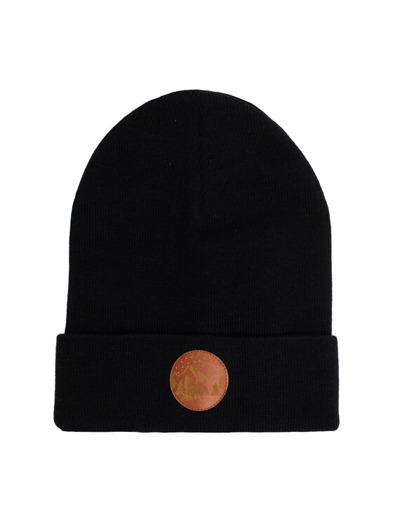 Kabak Kabak Czapka klasyczna beanie Czarny