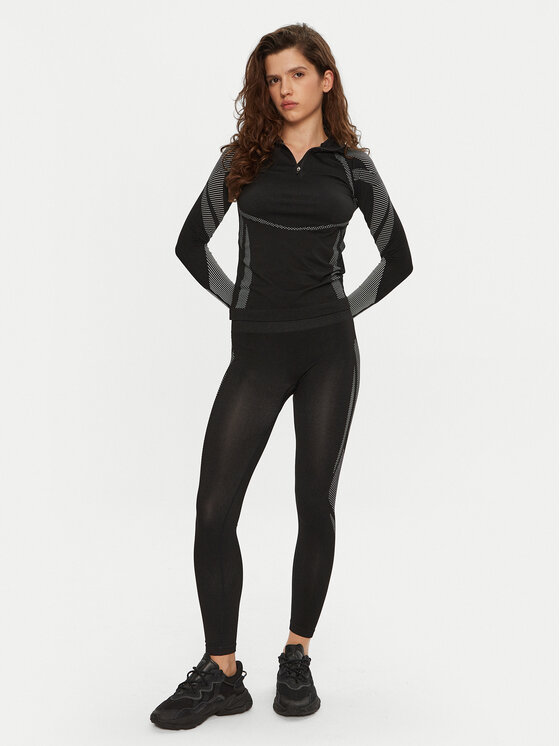 4F 4F Termalno donje rublje 4FWAW24USEAF159 Crna Slim Fit