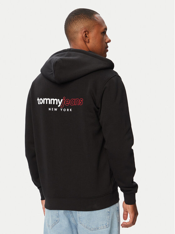 Tommy Jeans Tommy Jeans Majica dugih rukava DM0DM23404 Crna Regular Fit
