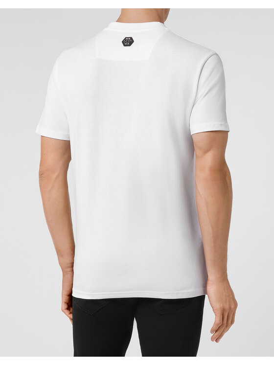 PHILIPP PLEIN PHILIPP PLEIN Tričko 5541 Biela Regular Fit