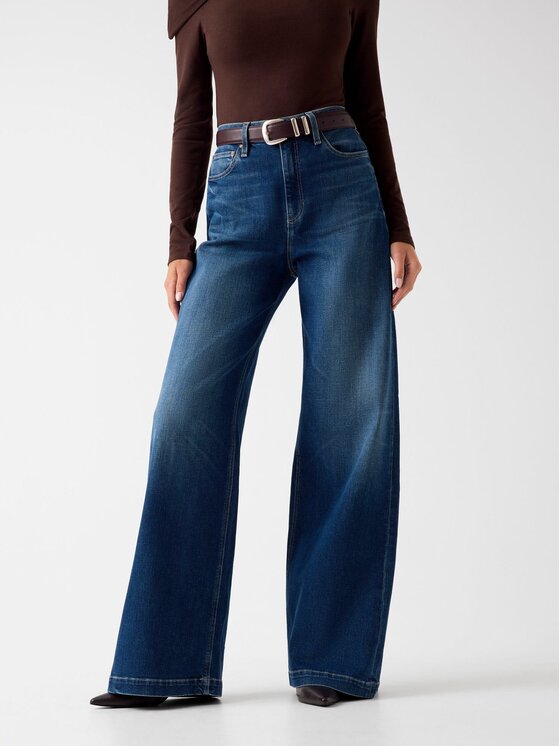 Guess Guess Jeansy 180169 Niebieski Relaxed Fit