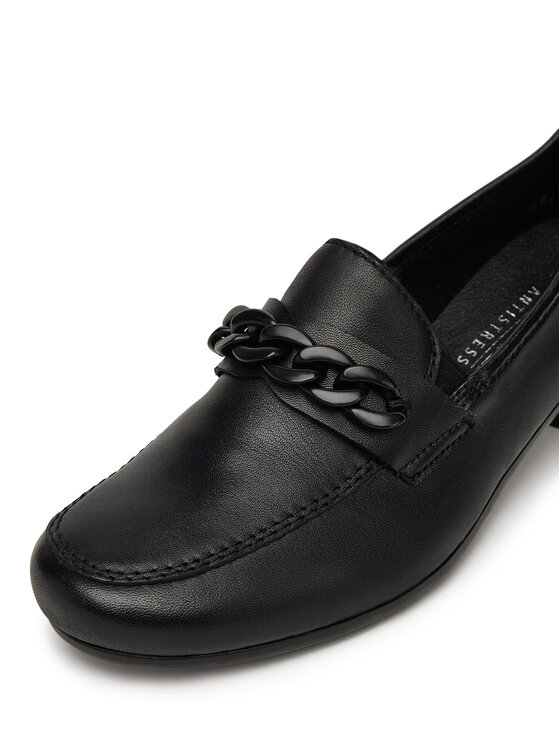 Rieker Rieker Loafersy 41660-00 Czarny