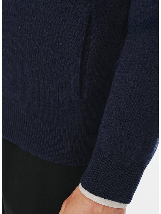 Pako Lorente Pako Lorente Sweter P24WF-2X-001 Granatowy Classic Fit