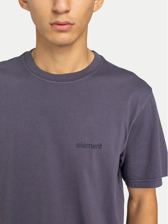 Element Element Majica Lowcase Pigment ELYKT00177 Vijolična Regular Fit