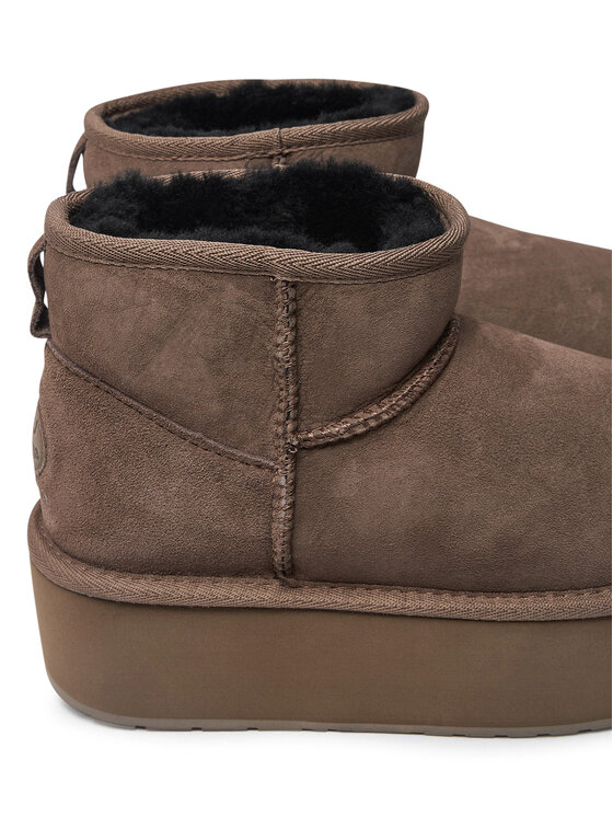 EMU Australia EMU Australia Śniegowce Stinger Micro Flatform W13082 Brązowy