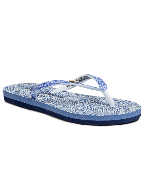 Tongs PEPE JEANS - Hawi Banner PMS70086 Marine 585 - Tongs - Mules et  sandales - Homme | chaussures.fr