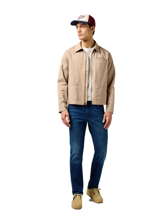 Wrangler Wrangler Kurtka przejściowa 112362654 Beżowy Regular Fit