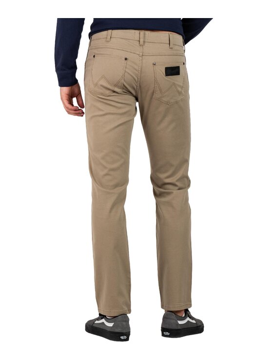 Wrangler Wrangler Spodnie materiałowe W15QLNM24 Beżowy Regular Fit