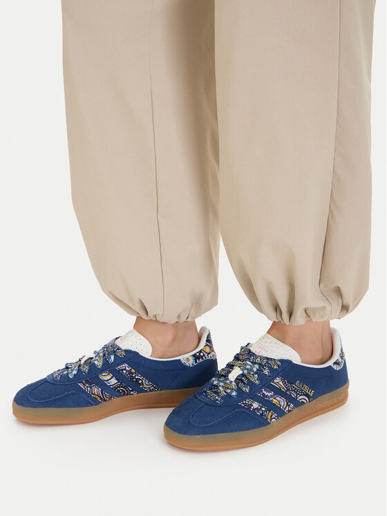 adidas adidas Сникърси Liberty London Gazelle Indoor KK4700 Тъмносин