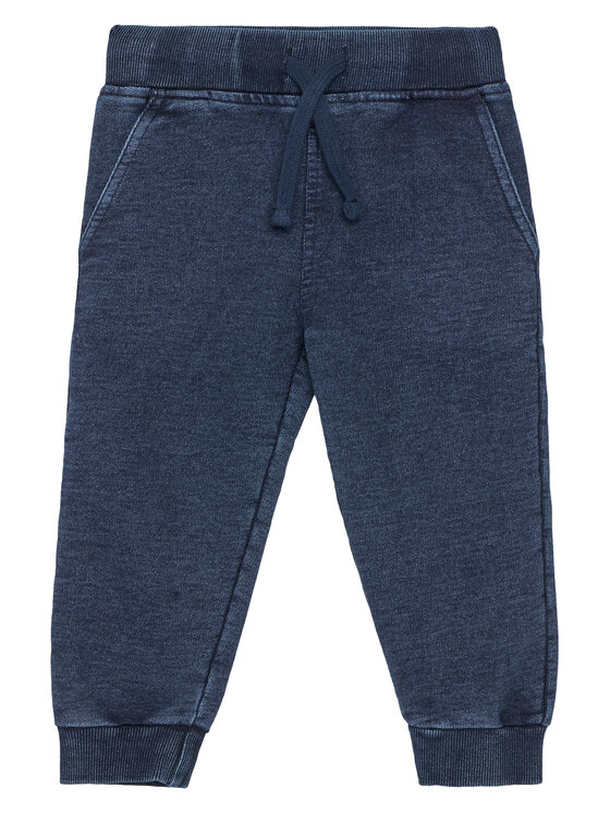 Guess Guess Melegítő alsó N5YQ14 KCYC0 Sötétkék Regular Fit
