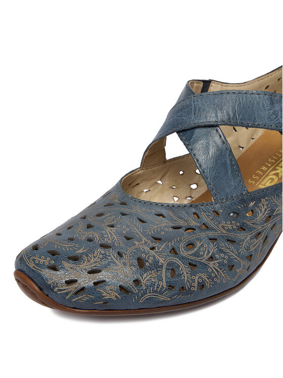 Rieker Rieker Pantofi 43773-12 Bleumarin