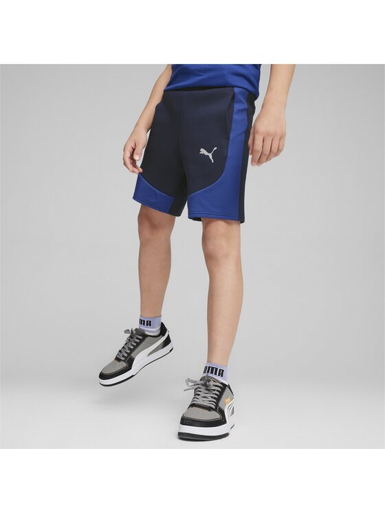 Puma Puma Szorty sportowe 679197 Niebieski Regular Fit
