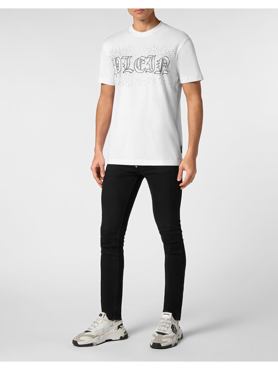 PHILIPP PLEIN PHILIPP PLEIN Tričko 14929 Biela Regular Fit