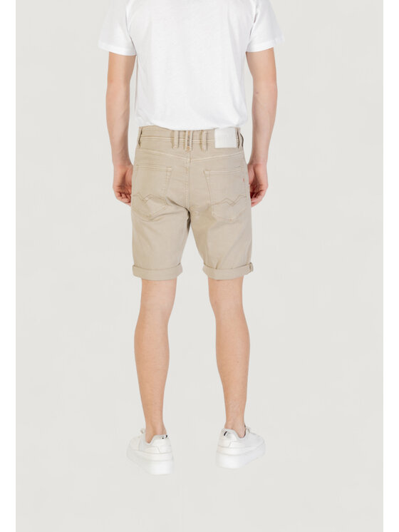 REPLAY REPLAY Kąpielówki MA981Y.000.8488780 Zielony Bermuda Fit