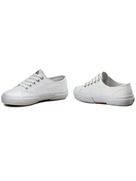 Lauren Ralph Lauren Sneakers aus Stoff Jolie Ne N85 Q0335 CBNSH A1000 Wei