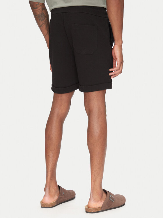 Only & Sons Only & Sons Szorty materiałowe New Kodyl 22033722 Czarny Regular Fit