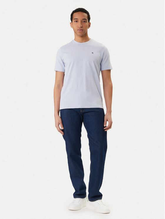 Calvin Klein Jeans Calvin Klein Jeans Tričko Classic Monogram LV04RD254G Fialová Regular Fit