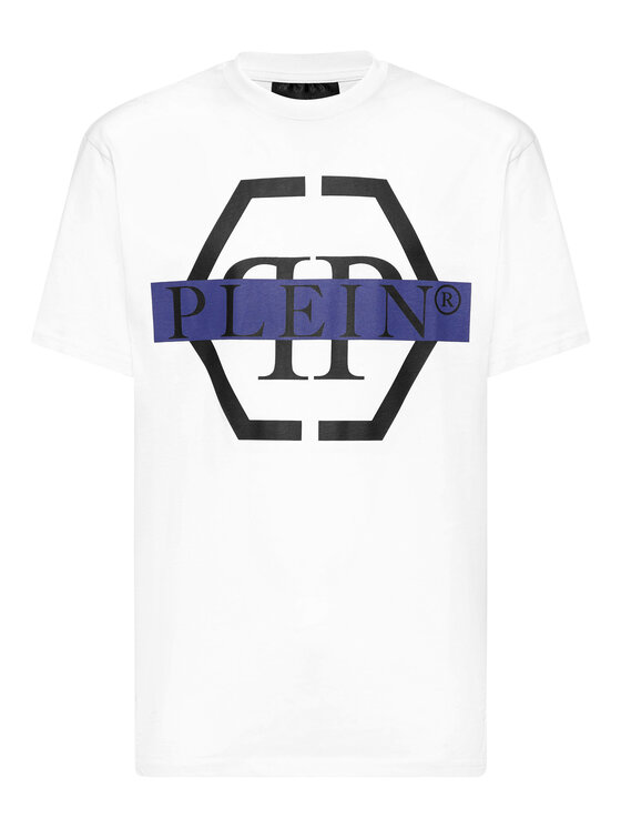PHILIPP PLEIN PHILIPP PLEIN T-Shirt 22947 Bílá Regular Fit