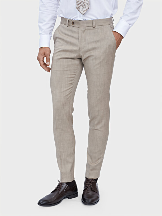 Evenemen Evenemen Garnitur Filadelfia Beżowy Slim Fit