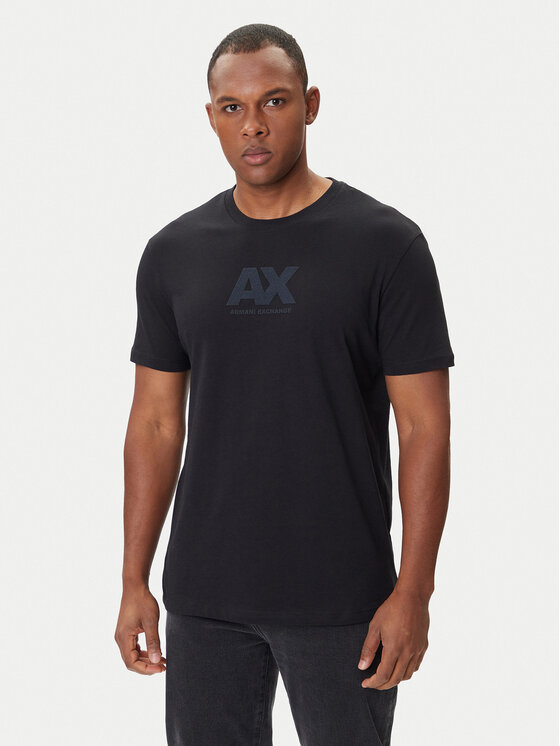 Armani Exchange Armani Exchange Marškinėliai XM001403 AF16432 UC001 Juoda Regular Fit
