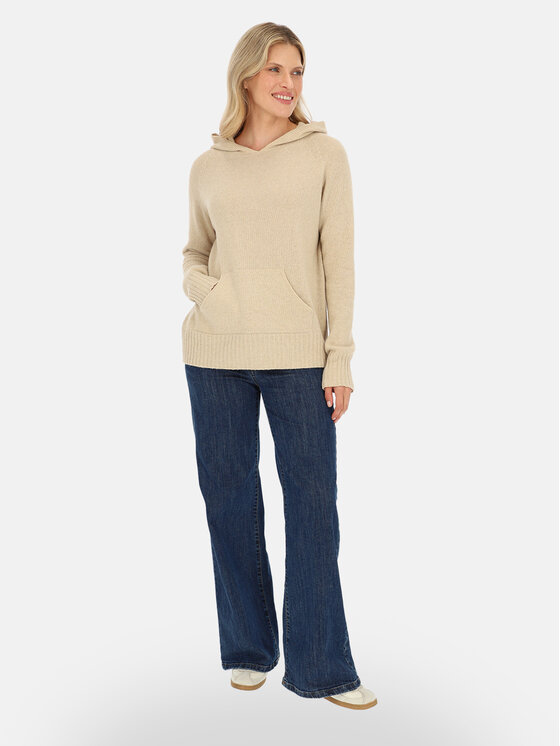 L’AF L’AF Sweter Pola Beżowy Regular Fit