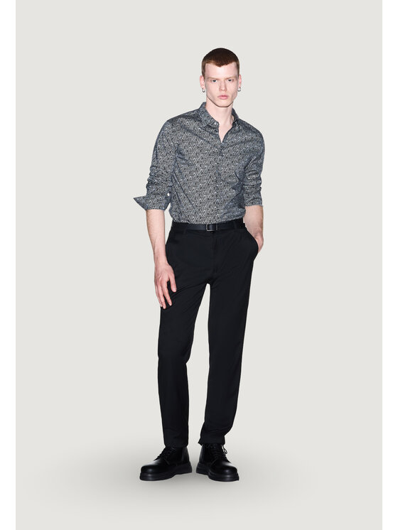 Armani Exchange Armani Exchange Koszula XM000625 AF13184 Czarny Casual Fit