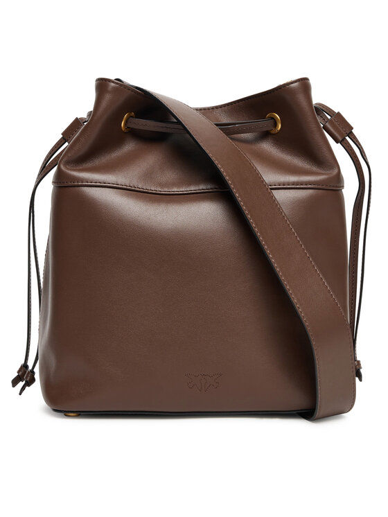 PINKO PINKO Ročna torba Secchiello Classic Al 25-26 PLTT 104305 A0QO Rjava