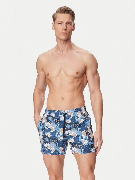BOSS BOSS Плувни шорти Piranha 50508845 Син Regular Fit