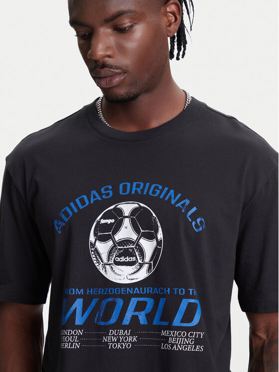 ◆Odd Studio◆ Sporty Nylon Football Overfit T-Shirt BLACK Koszulka męska ON RUNNING Graphic-T czarny – Adventure Sports