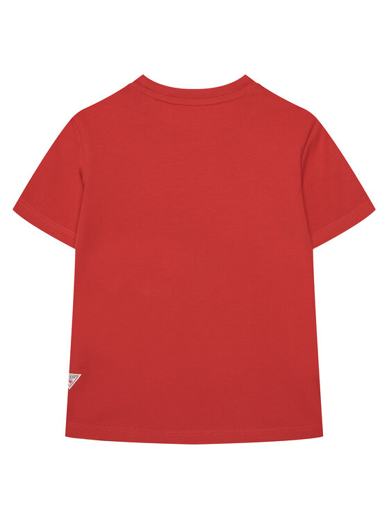 Guess Guess T-Shirt L6GI27 J1314 Czerwony Regular Fit