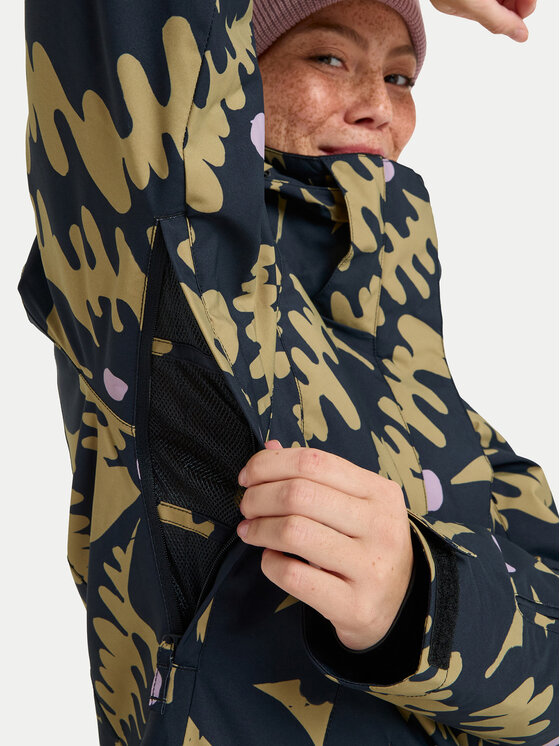 Roxy Roxy Kurtka snowboardowa Jetty ERJTJ03529 Czarny Regular Fit