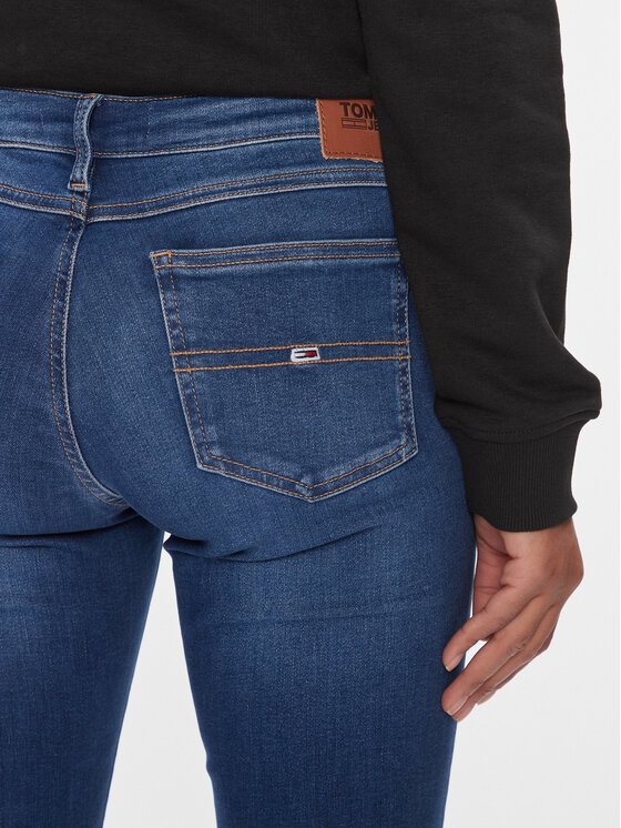 Tommy Jeans Tommy Jeans Traperice Sophie DW0DW16689 Plava Skinny Fit