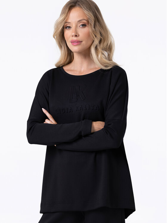 LIDIA KALITA LIDIA KALITA Bluza MISSLKBT Czarny Oversize