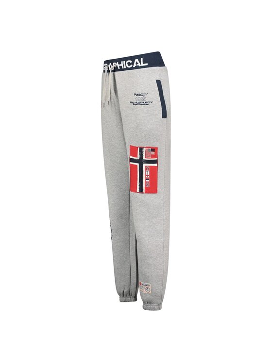 Geographical Norway Geographical Norway Spodnie dresowe WY8622H/GN-Blended Grey Szary Regular Fit