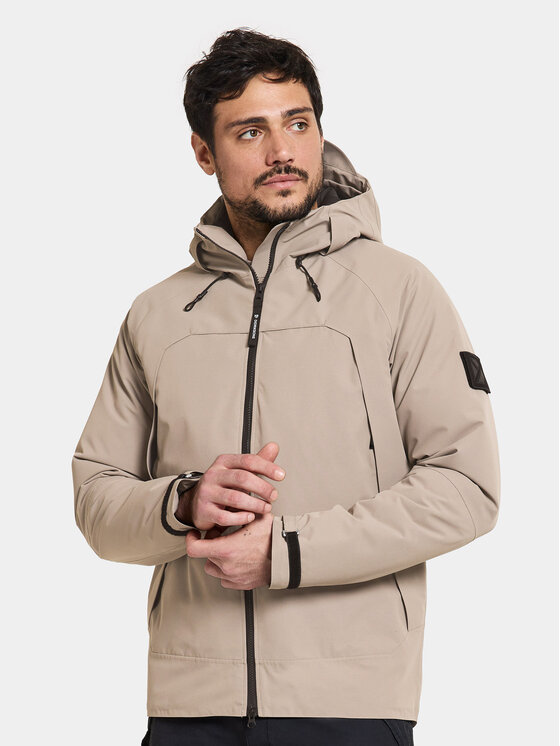 Didriksons Didriksons Зимно яке Zino Usx Jkt 504864 Бежов Regular Fit