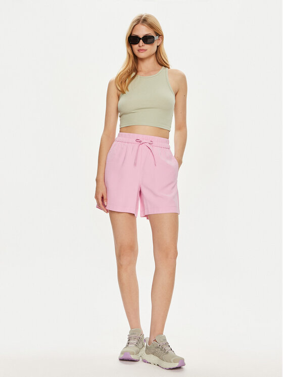 Vero Moda Vero Moda Auduma šorti Carmen 10278931 Violets Loose Fit