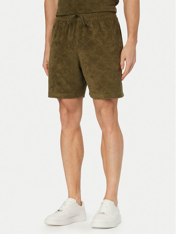 Emporio Armani Emporio Armani Športové kraťasy EM000695 AF20449 F7014 Zelená Regular Fit