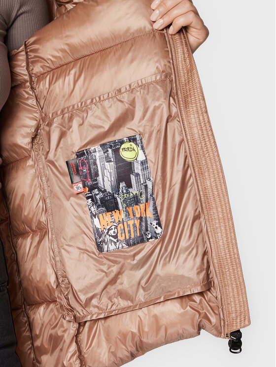 Frieda & Freddies Frieda & Freddies Зимно яке 8715C Бежов Regular Fit