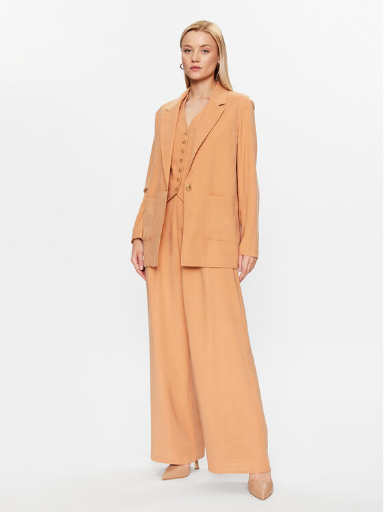 DKNY DKNY Pintsak P3ECTS95 Oranž Regular Fit